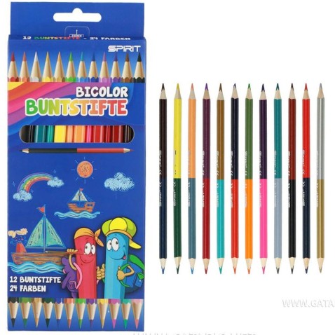 Maped Neon háromszög alakú zsírkréták - 12 színben