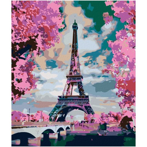 Zuty Festőkészletek számok szerint - Eiffel-torony