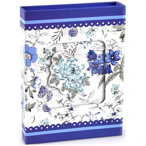 Emlékkönyv dobozban Virágok