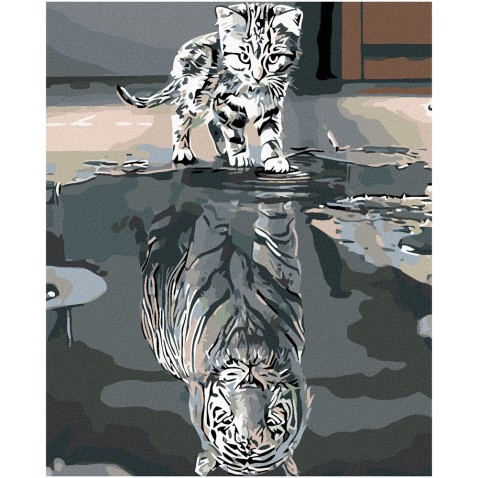 Zuty Festőkészletek számok szerint - Cica vagy tigris