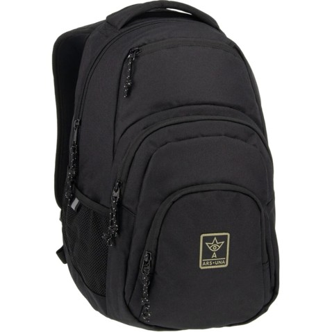 ARS UNA Cordura Black-Violet 26 AU-2 diákhátizsák