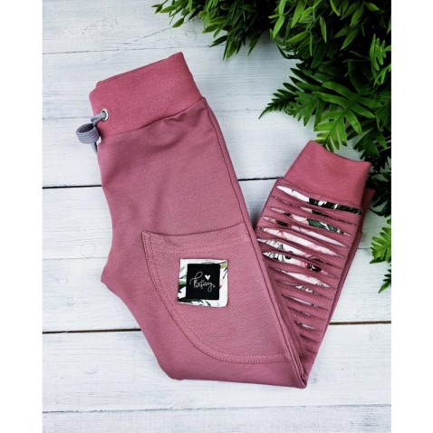 Gyerek melegítő nadrág rebel OLDPINK RosAntic