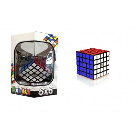 Rubik kocka fejtörő 5x5 műanyag 7x7x7cm