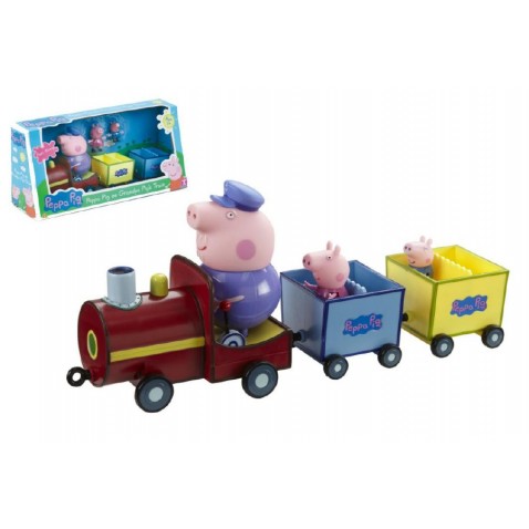 Peppa Malac vonaton + 3 figura