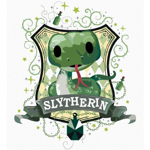 Zuty Festőkészletek számok szerint - HARRY POTTER SLYTHERIN