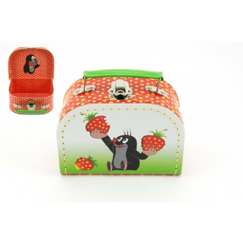 Varrott bőrönd Vakond és eper