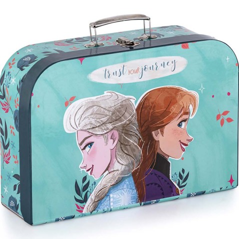 Laminált gyerek bőrönd 34 cm Jégvarázs II