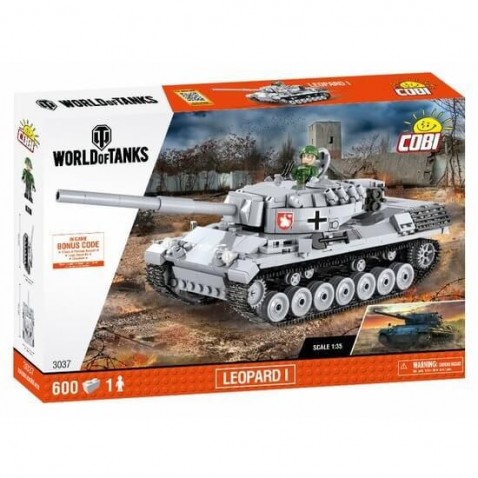 Cobi 3037 World of Tanks Leopard I építőkészlet