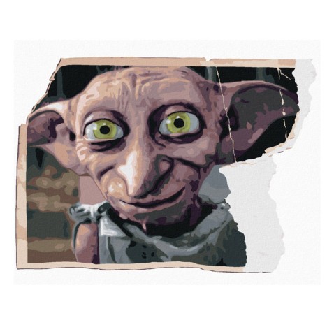 Zuty Festőkészletek számok szerint - HARRY POTTER DOBBY SZAKADT FOTÓJA