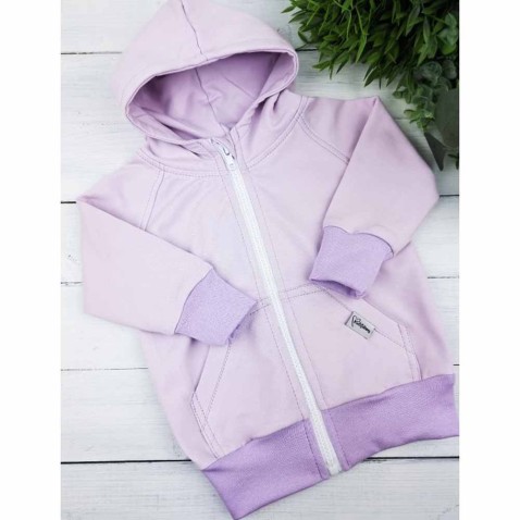 Gyerek pulóver zipper PURPLE