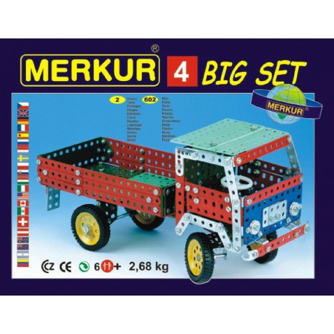 Merkur 4 40 modell építőkészlet 602 db.