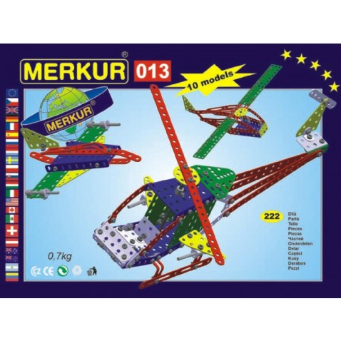 Merkur  013 Helikopter építőkészlet 222 db.