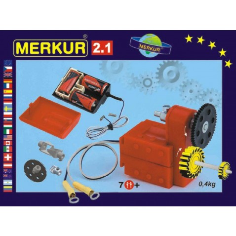 Merkur 2.1 Elektromos motor  építőkészlet