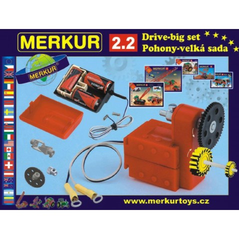 Merkur 2.2. Villanymotor építőkészlet