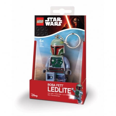 Lego világító kulcstartó Star Wars Boba Fet