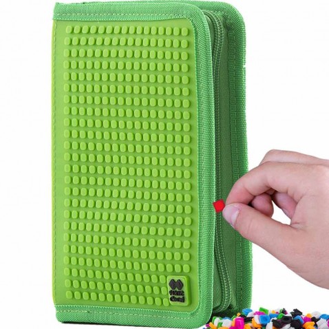 Pixie Crew Minecraft iskolai tolltartó, zöld