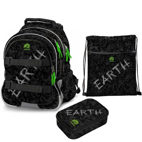 Ulitaa Earth 3 részes iskolatáska szett