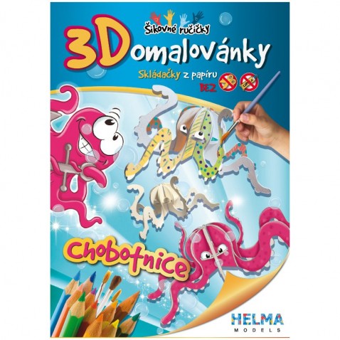 3D kifestő A4 - SET Polip