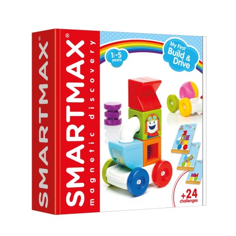SmartMax - Első 2 az 1-ben mágneses építőjátékom autóval