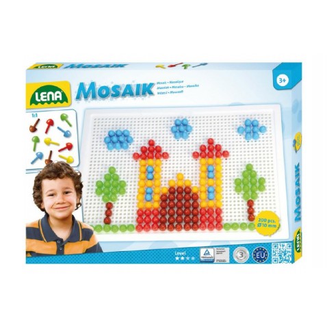 Mozaik képkirakós játék 1cm 200db