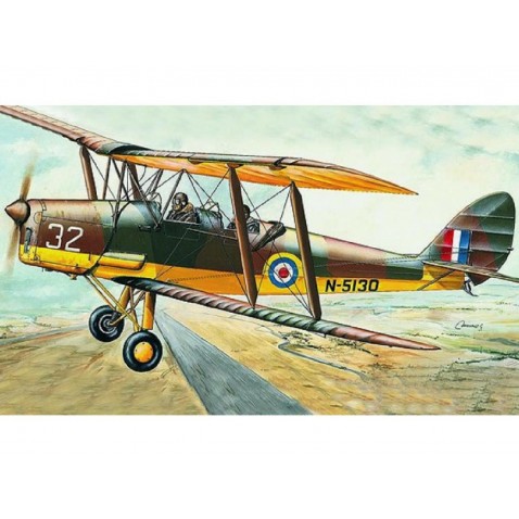 Modell D.H.82 Tiger Moth 15,4x19cm