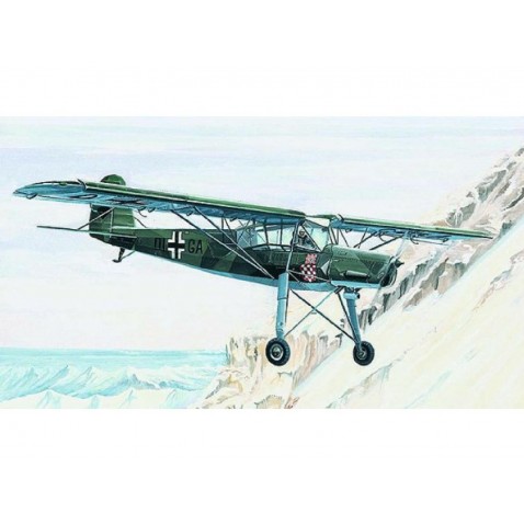 Modell Fieseler FI-156 Storch 13,8x19,6cm