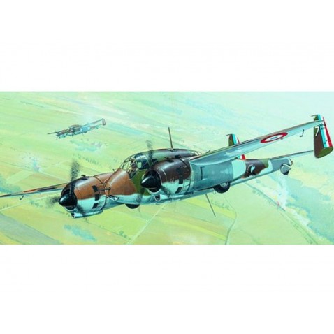 Modell Breguet 693 13,2x21cm