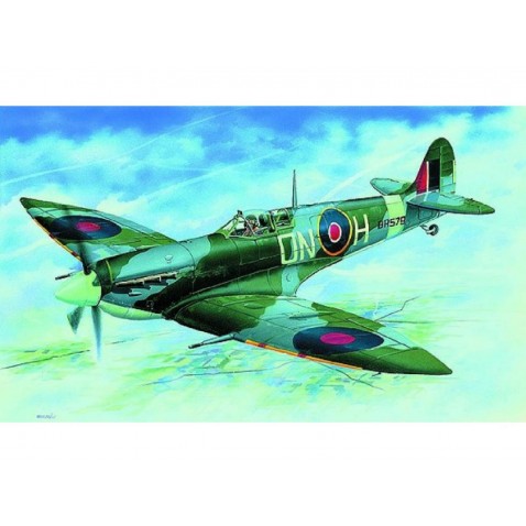 Modell Supermarine Spitfire H.F.MK.VI 12,9x17,2cm