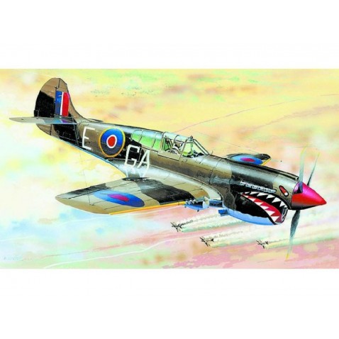 Modell Curtiss P-40 K Kittyhawk MK.3 13,2x15,7cm