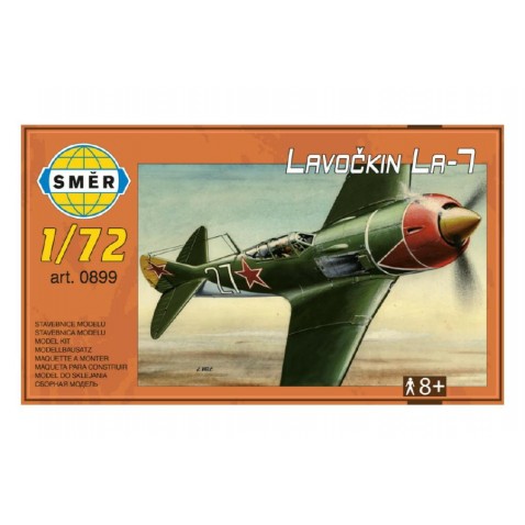 Modell Lavočkin La-7 1:72 13,6x11,9cm