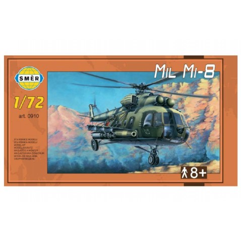 Modell Mil Mi-8 1:72 25,5x29,5 cm