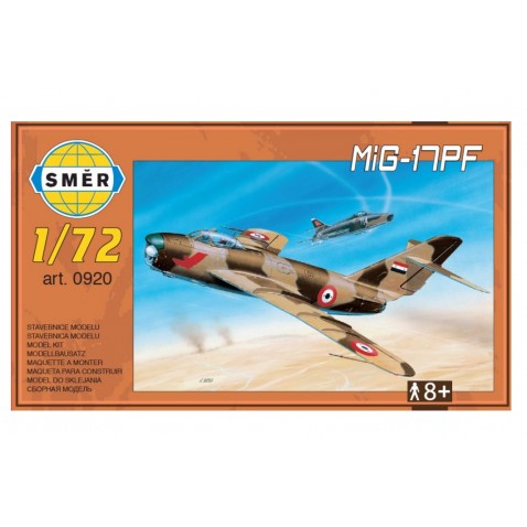 Modell MiG-17PF 1:72 13,3x16,2cm