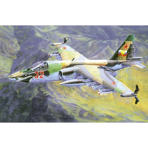 Modell Suchoj Su-25K 21x20cm