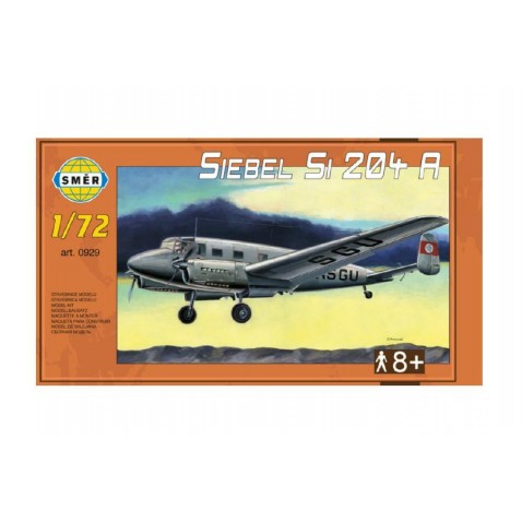 Modell Siebel Si 204 A 1:72 29,5x18cm