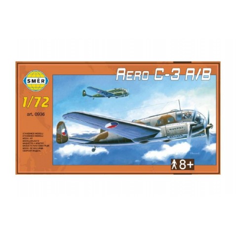 Modell Aero C-3 A/B 1:72 29,5x16,6cm