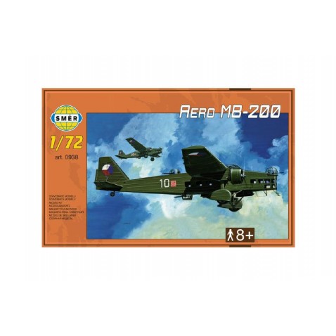 Modell Aero MB-200 1:72 22,3x31,2cm