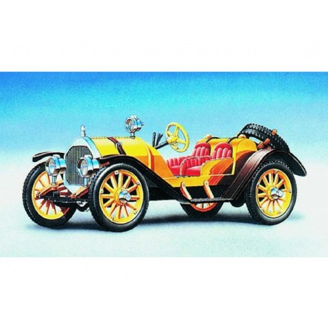Modell Mercer Raceabout 1912 12,5x5,5cm  25x14,5x4,5cm