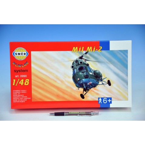 Modell Kliklak Helikopter Mil Mi-2 27,6x30cm