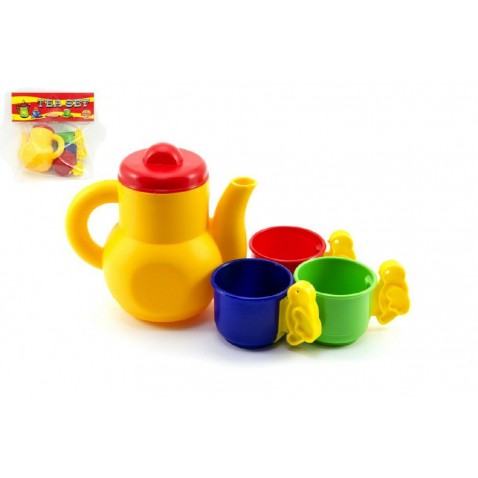Gyermek műanyag edények - Teáskészlet