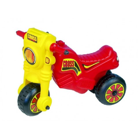 CROSS nagy lábbal hajtós motor, piros, ülésmagasság 28cm