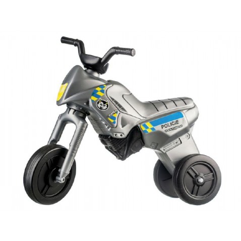 Enduro Yupee Police lábbal hajtós motor, nagy, ülésmagasság 31cm