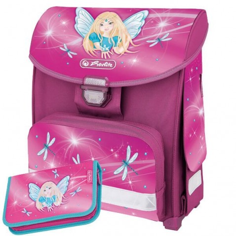 Iskolatáska Herlitz SMART Tündér  2db-os szett