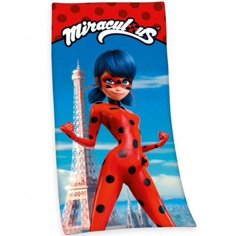 Miraculous Paris strand törölköző