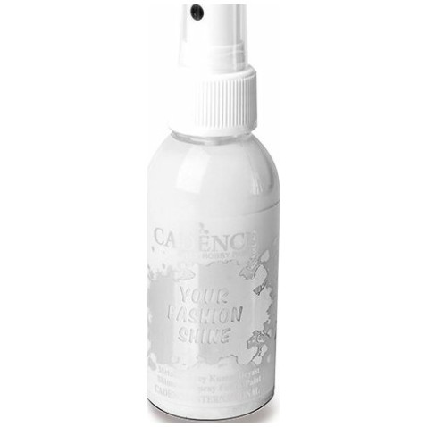 Cadence Your Fashion Shine textilfestékek fehér 100ml spray