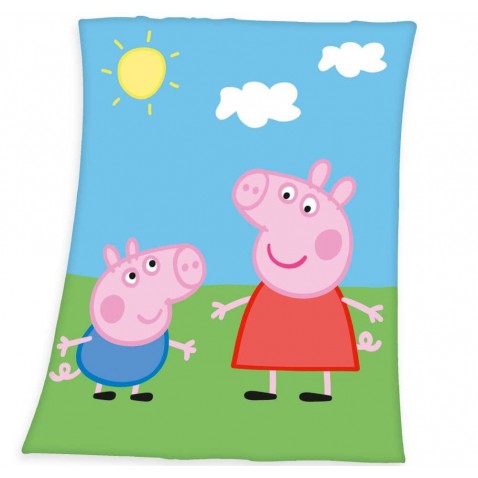 Gyerek flísz takaró Peppa Pig