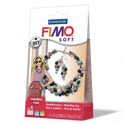 Fimo Soft - ékszerkészlet Gyöngyök