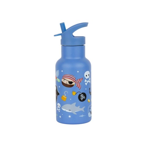 A Little Lovely Company - rozsdamentes acél kulacs, 350 ml - kalózok