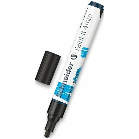 Schneider Paint-It 320 akril marker - fekete