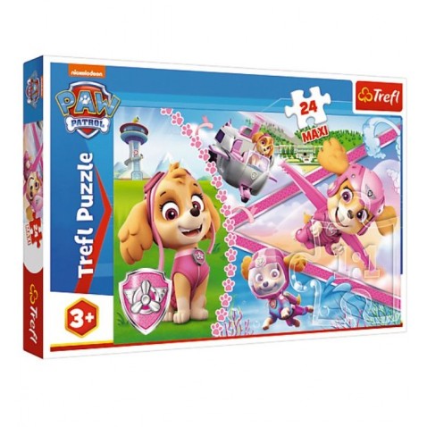 Treffl puzzle Paw Patrol Skye MAXI 24 db.