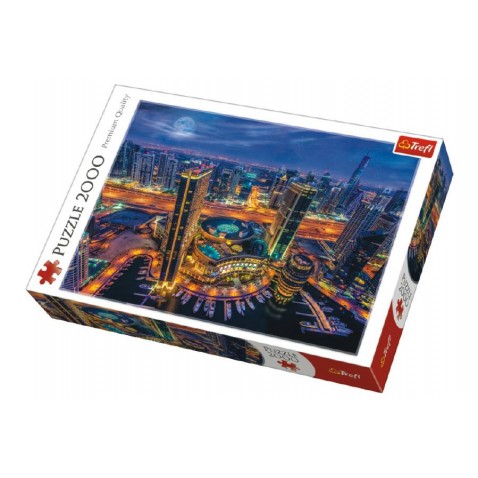 Puzzle Fények Dubaiban 2000 darab 96x68cm 96x68cm